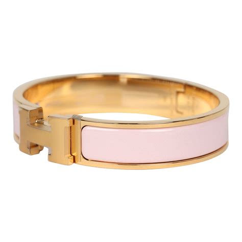 rose candeur hermes|Clic Clac H bracelet .